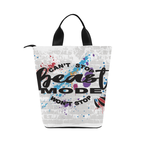 beast-mode-layer Nylon Lunch Tote Bag (Model 1670)