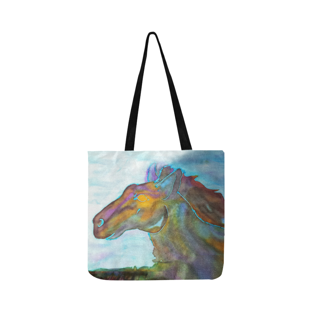 JH Horse 2 Reusable Shopping Bag Model 1660 (Two sides)