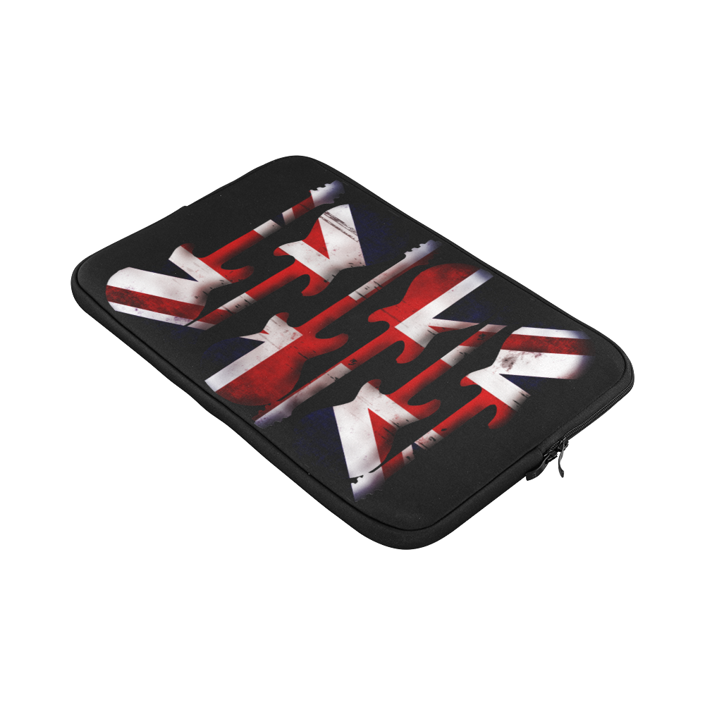 Union Jack British UK Flag Guitars Macbook Pro 17''