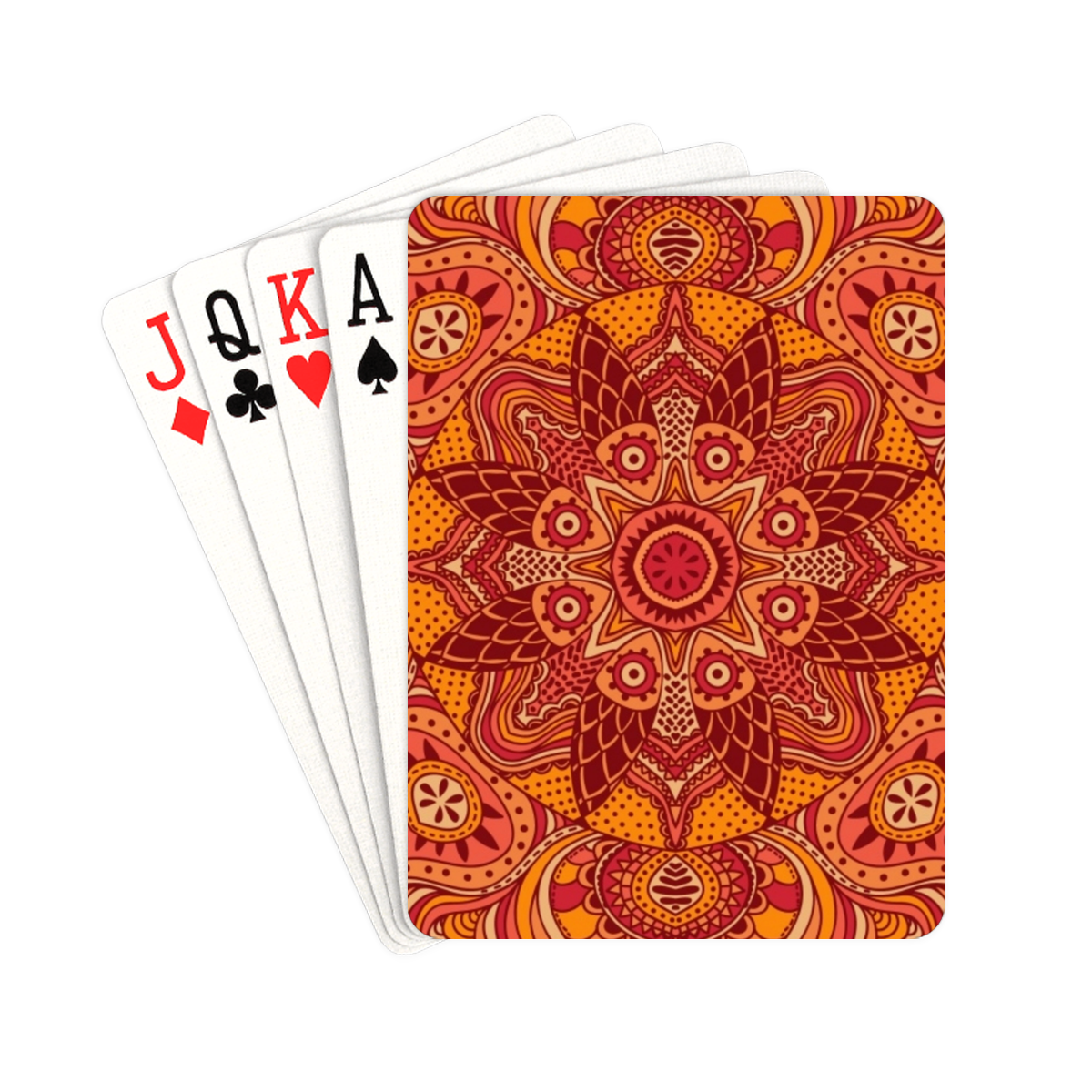 MANDALA SPICE OF LIFE Playing Cards 2.5"x3.5"