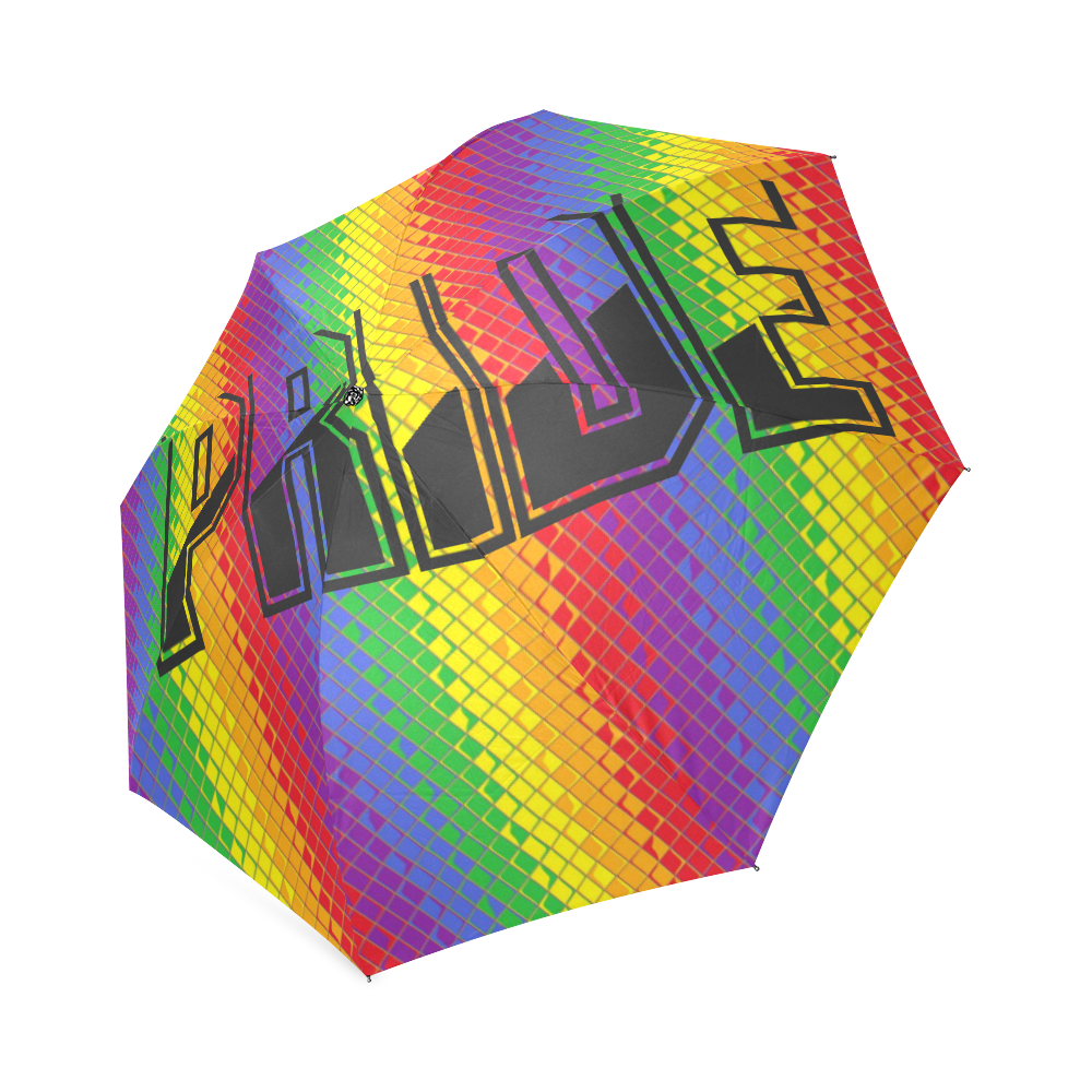 Pride Pattern by K.Merske Foldable Umbrella (Model U01)