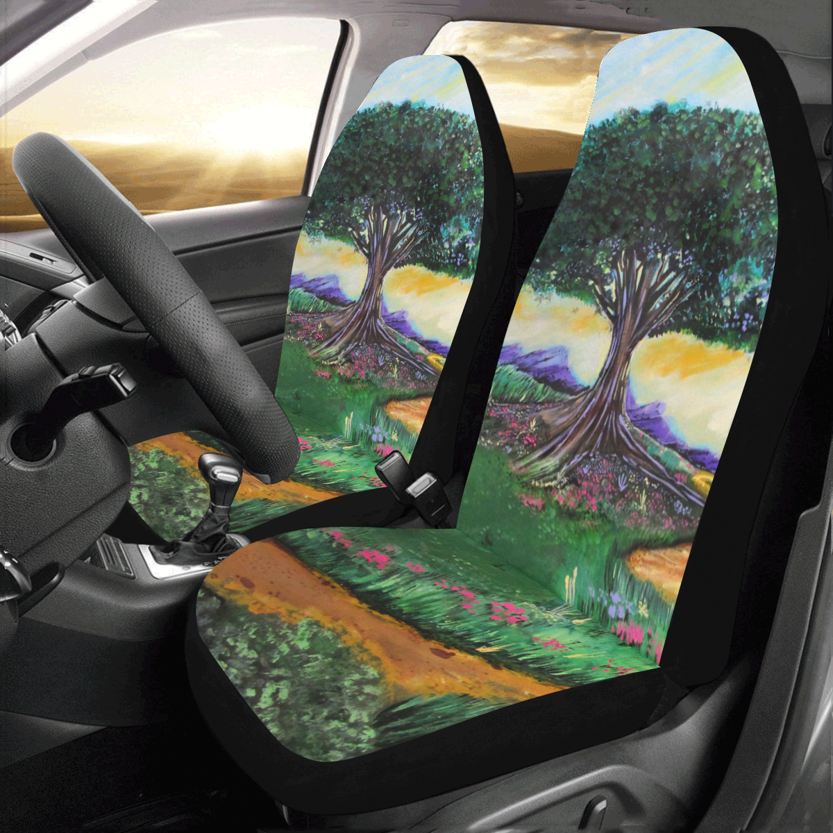 Tree Of Imagination Car Seat Covers (Set of 2)