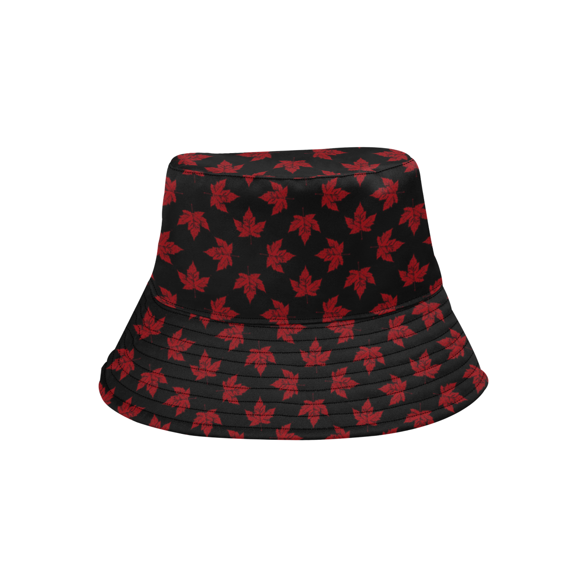 Cool Canada Buckethat Retro Black All Over Print Bucket Hat for Men