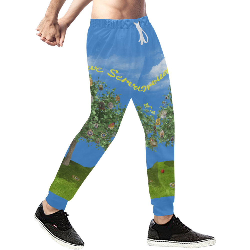 Proud To Have Served Men's All Over Print Sweatpants (Model L11)