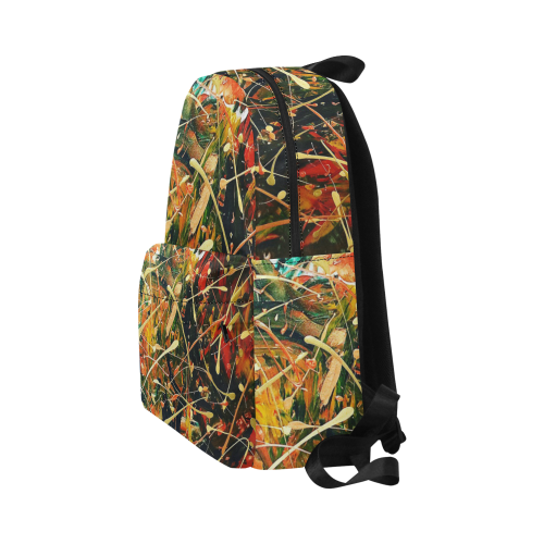 Gold Unisex Classic Backpack (Model 1673)