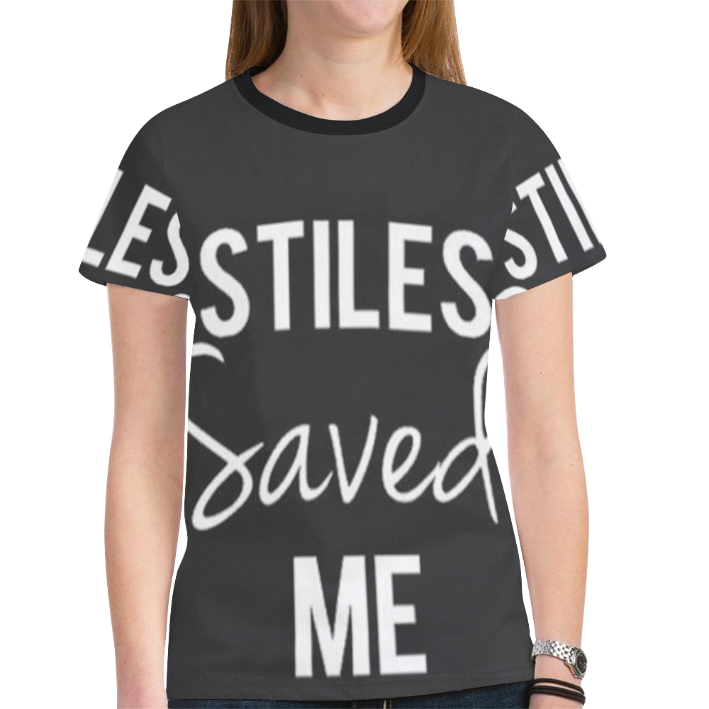 Teen Wolf Stiles saved me New All Over Print T-shirt for Women (Model T45)