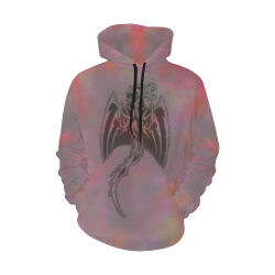 Dragonsmoke All Over Print Hoodie for Women (USA Size) (Model H13)