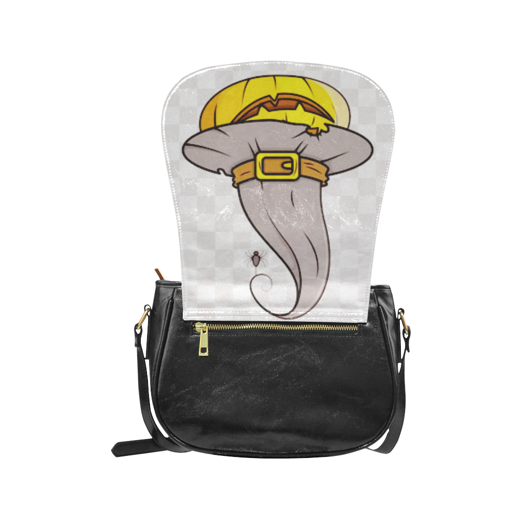 Hat and spider Classic Saddle Bag/Large (Model 1648)