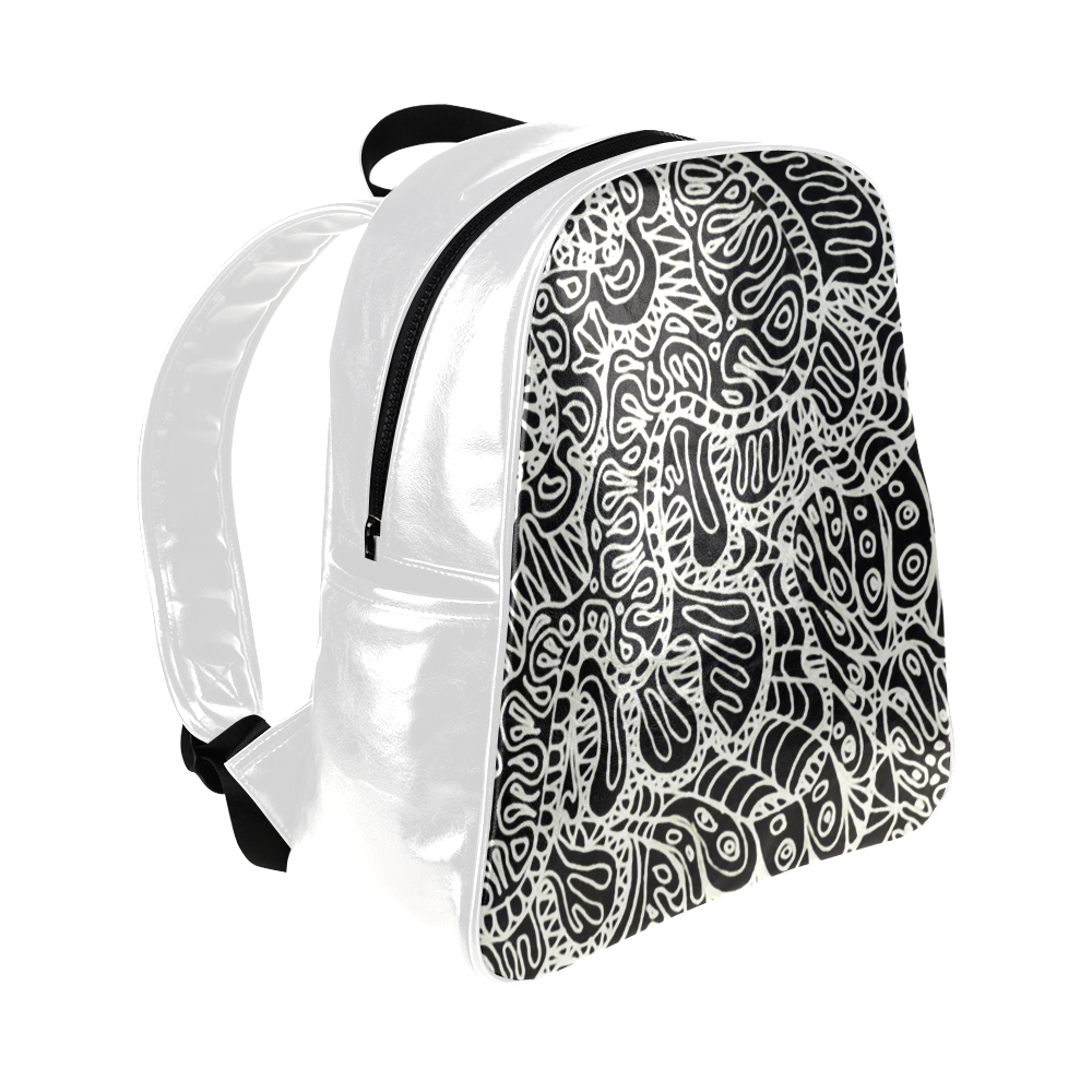 Doodle Style G361 Multi-Pockets Backpack (Model 1636)