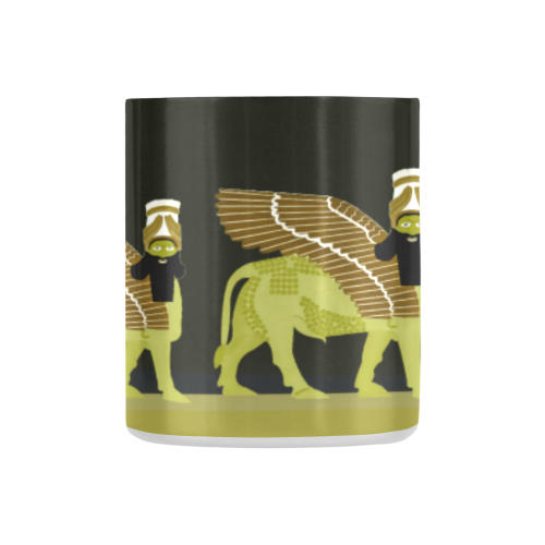 Elegant Green Lamassu Classic Insulated Mug(10.3OZ)