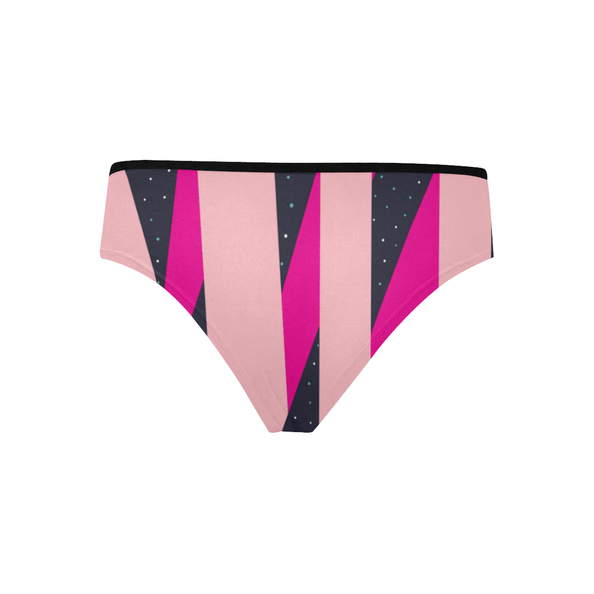 shred of Pretty Pink Women's Hipster Panties (Model L33)