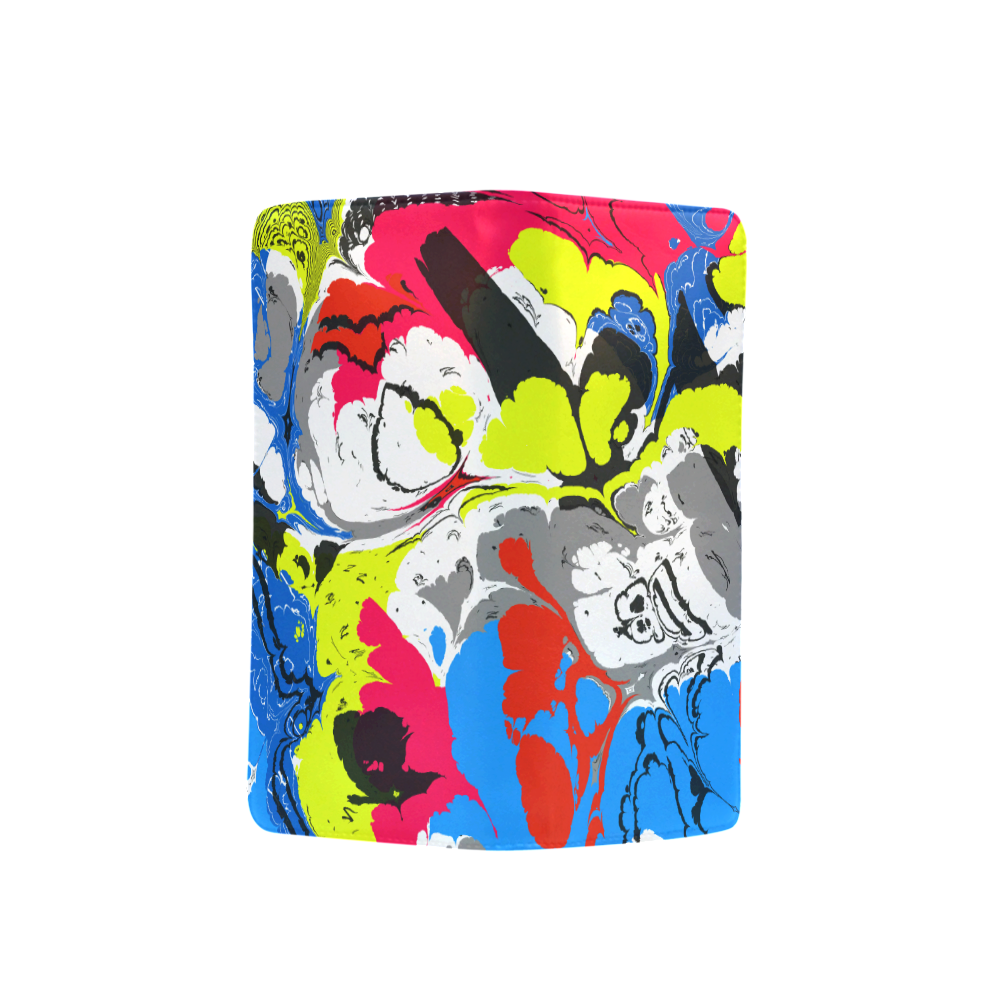 Colorful distorted shapes2 Men's Clutch Purse （Model 1638）
