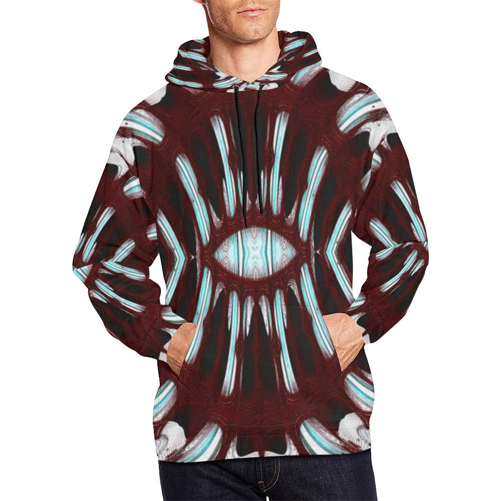 8000  EKPAH 6 low sml All Over Print Hoodie for Men/Large Size (USA Size) (Model H13)