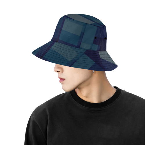 BLUMAGOOZ All Over Print Bucket Hat for Men