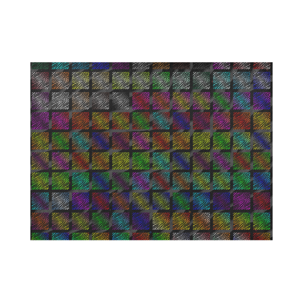 Ripped SpaceTime Stripes Collection Placemat 14’’ x 19’’ (Set of 2)