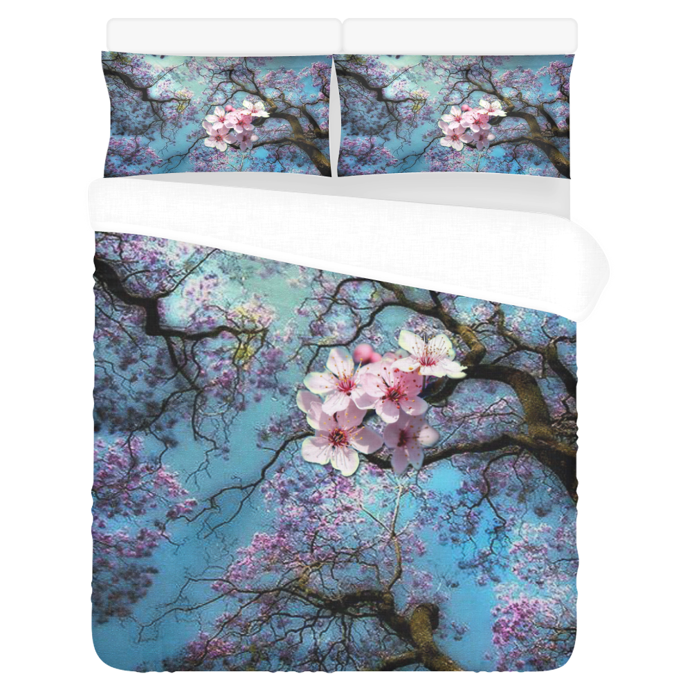 Cherry blossomL 3-Piece Bedding Set