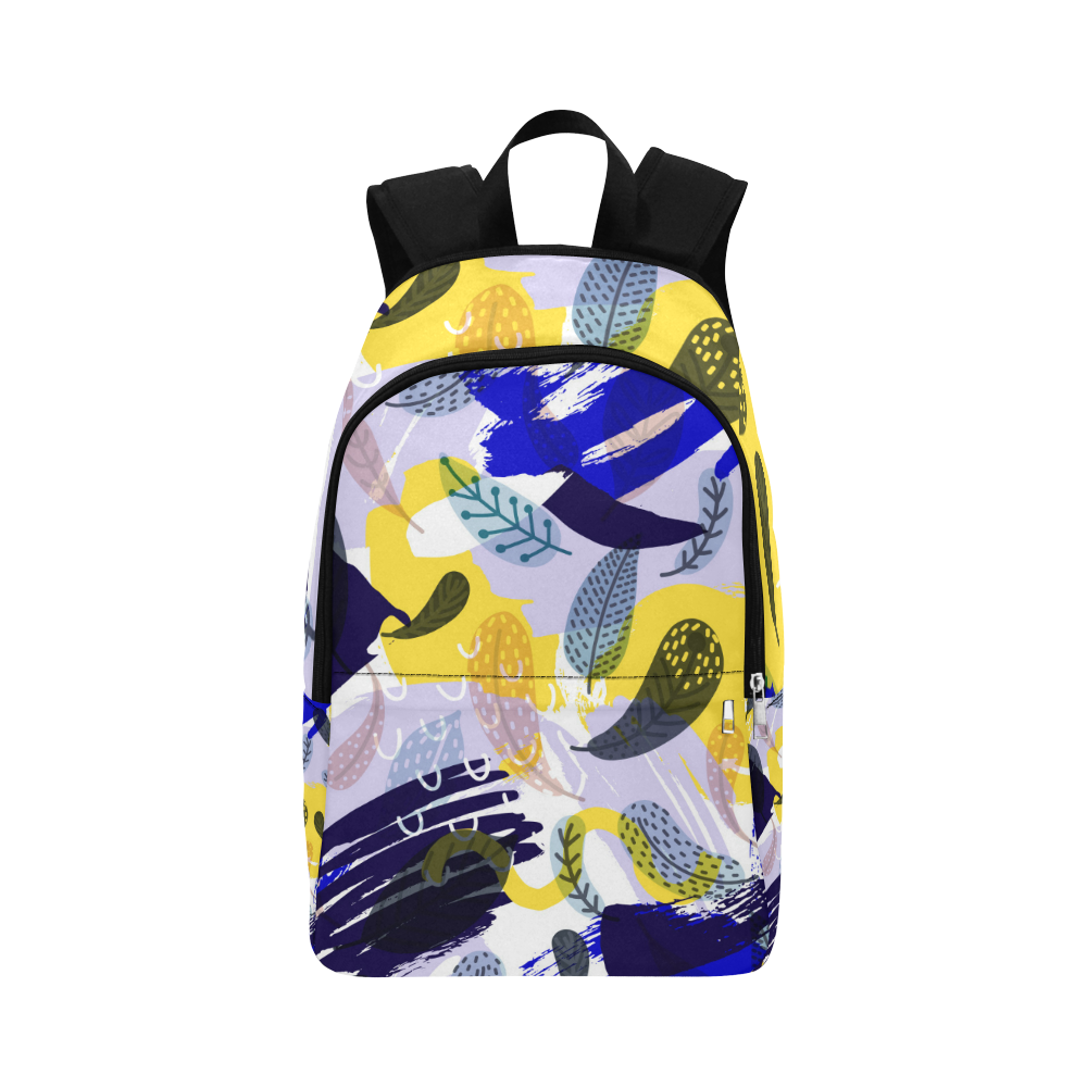 feathers Fabric Backpack for Adult (Model 1659)