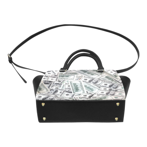 Cash Money / Hundred Dollar Bills Classic Shoulder Handbag (Model 1653)