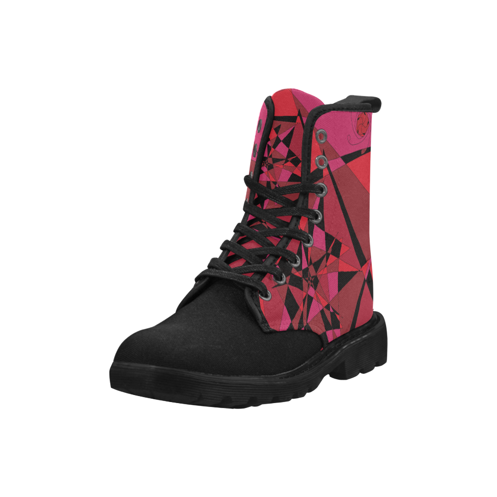 Abstract #8 S 2020 Martin Boots for Women (Black) (Model 1203H)