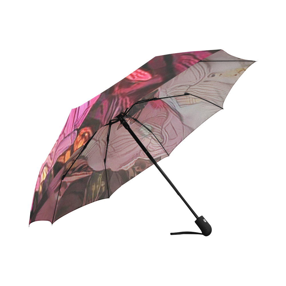 rose of  sylvia 2b Auto-Foldable Umbrella (Model U04)