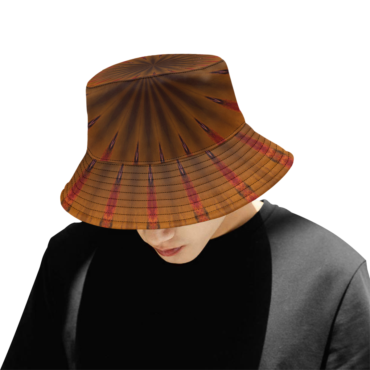 SUNSETZ All Over Print Bucket Hat for Men