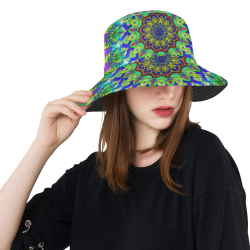 birds mandala 5 All Over Print Bucket Hat