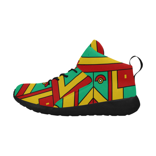 Aztec Spiritual Tribal Men's Chukka Training Shoes (Model 57502)
