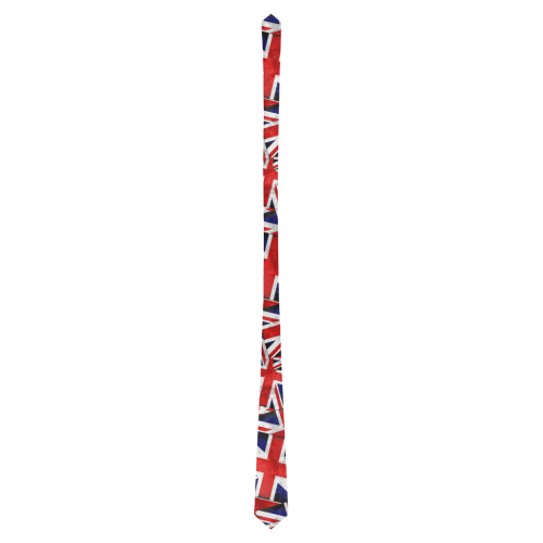 Union Jack British UK Flag Classic Necktie (Two Sides)