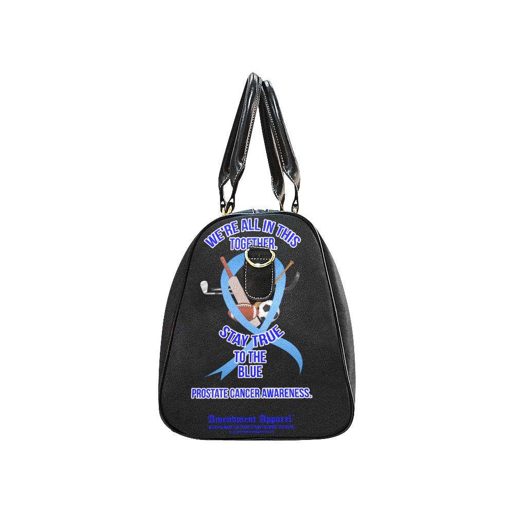 Prostate-Cancer-Awareness Bag New Waterproof Travel Bag/Large (Model 1639)