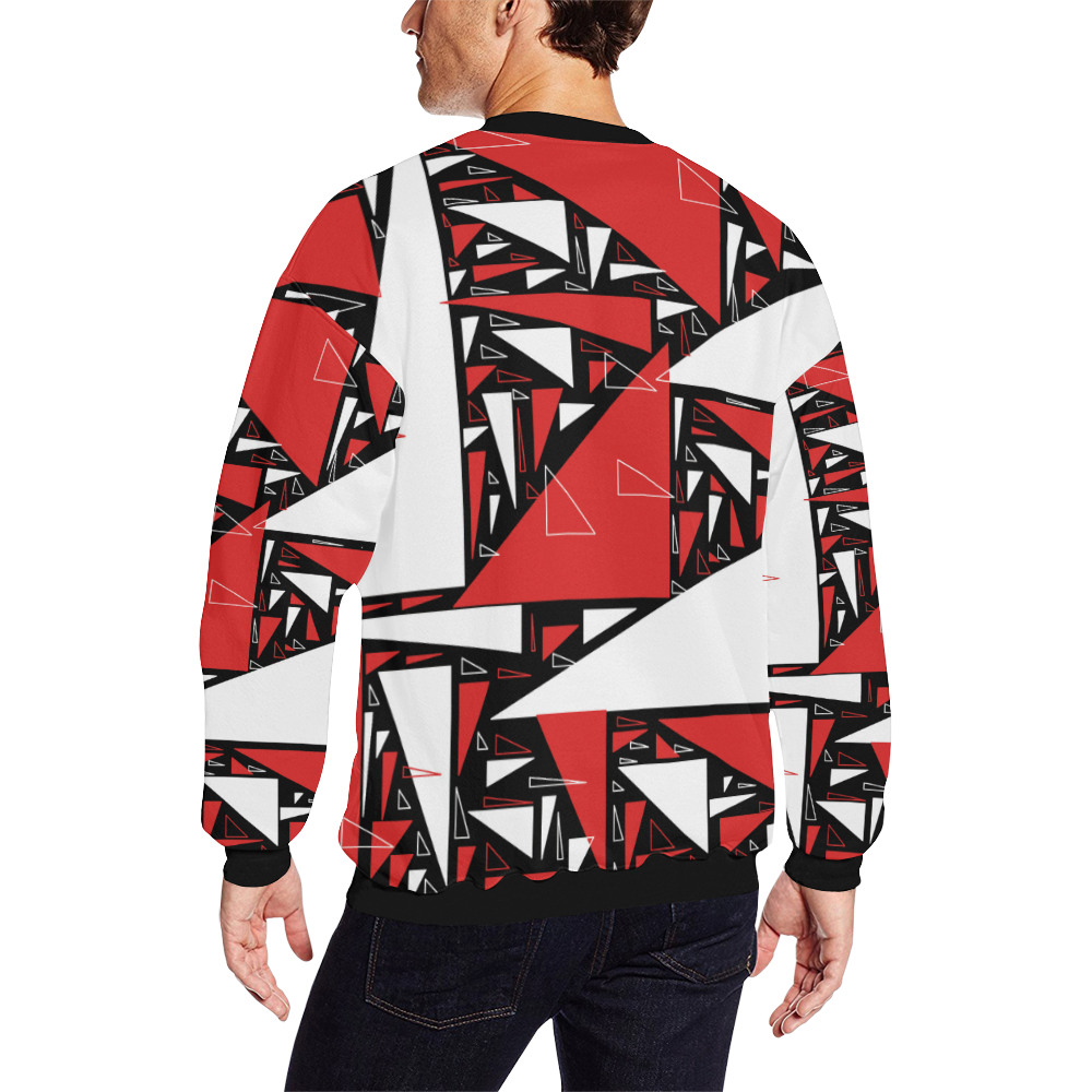 18rb All Over Print Crewneck Sweatshirt for Men (Model H18)