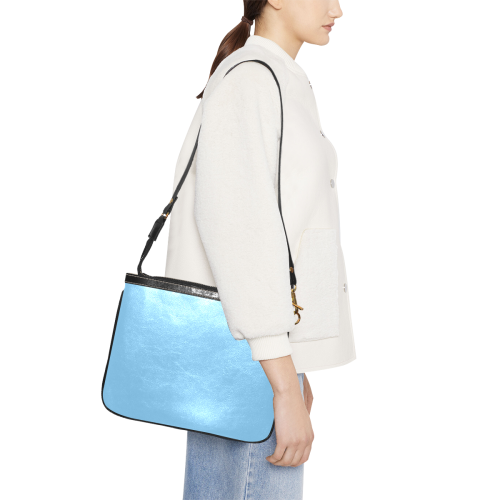 color light sky blue Small Shoulder Bag (Model 1710)