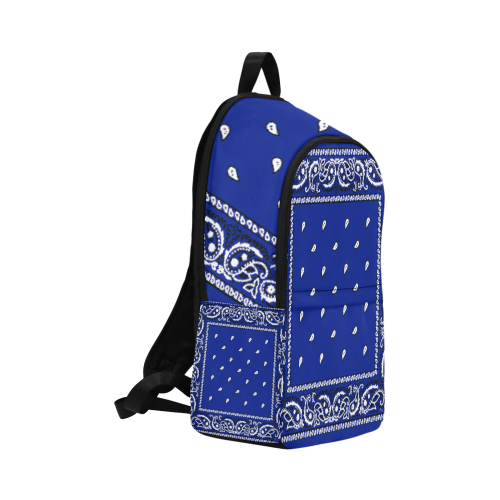 KERCHIEF PATTERN BLUE Fabric Backpack for Adult (Model 1659)