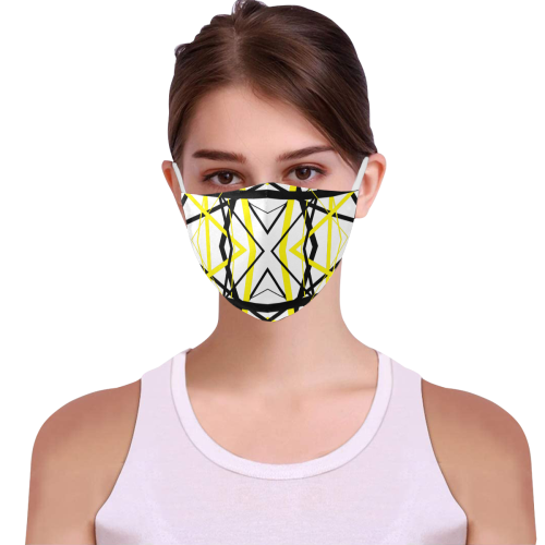 by crossing lines 3D Mouth Mask with Drawstring (30 Filters Included) (Model M04) (Non-medical Products)