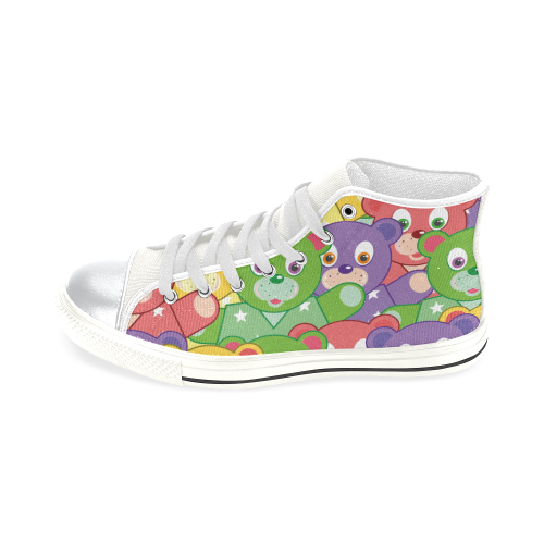 11kd High Top Canvas Shoes for Kid (Model 017)