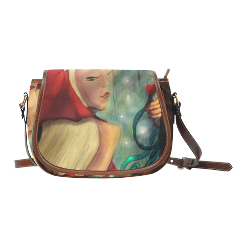 Red Riding Hood - Ivan's version2 Saddle Bag/Small (Model 1649) Full Customization