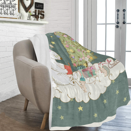 Cute Christmas Dreams Ultra-Soft Micro Fleece Blanket 60"x80"
