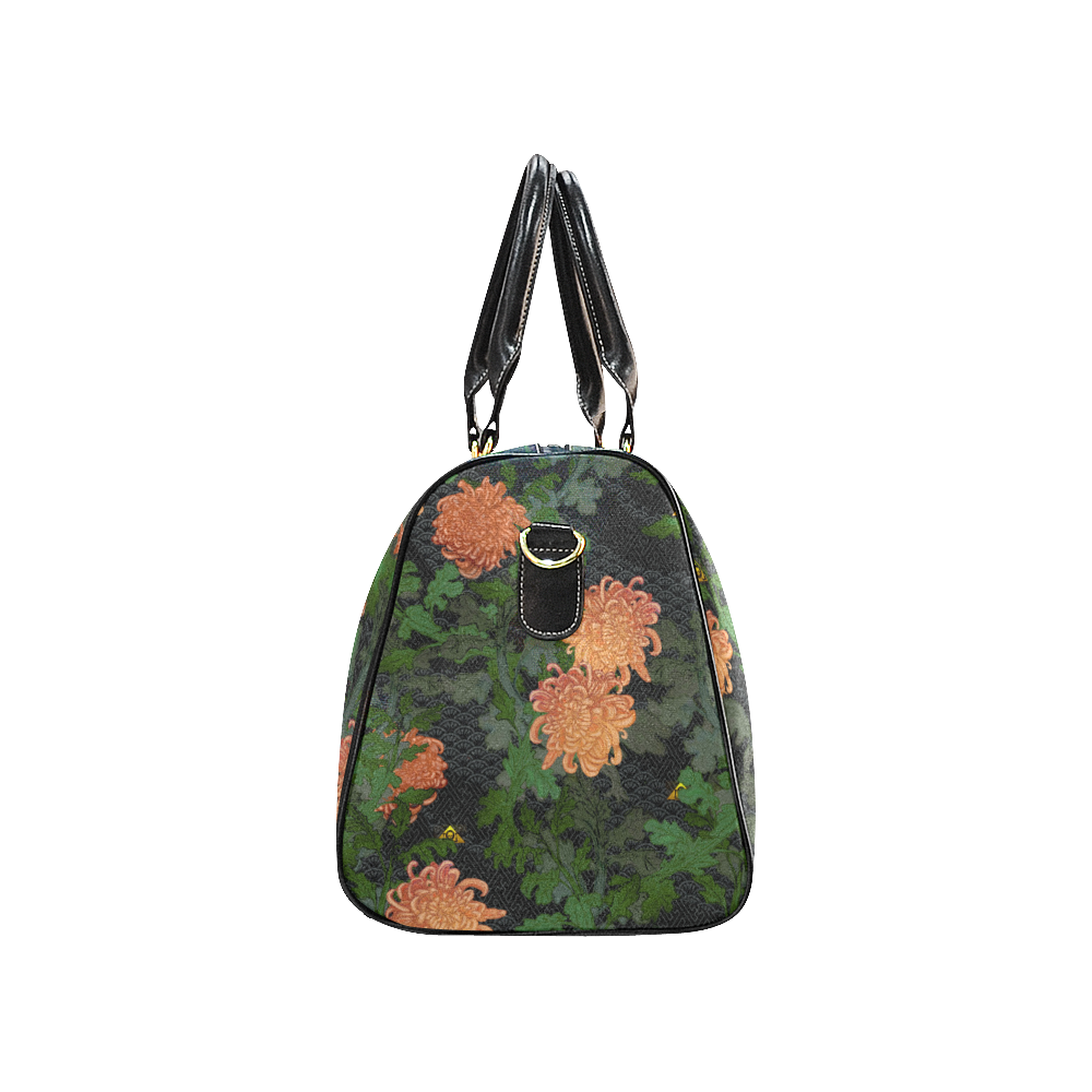Chrysanthemum 2020 New Waterproof Travel Bag/Small (Model 1639)