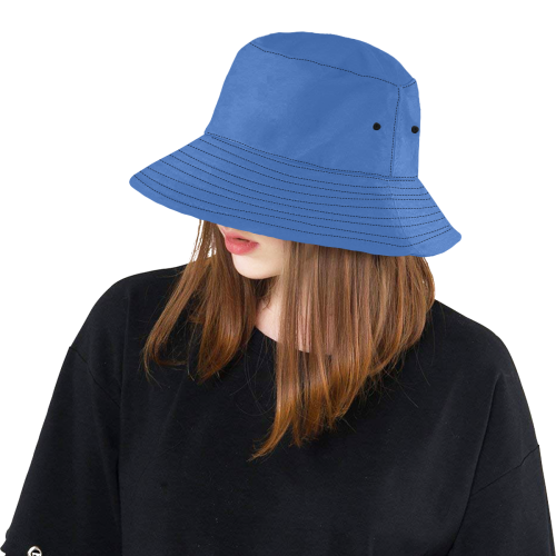 Riverside Blue All Over Print Bucket Hat
