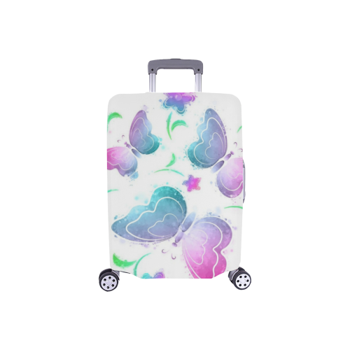 Butterflies Luggage Cover Luggage Cover/Small 18"-21"