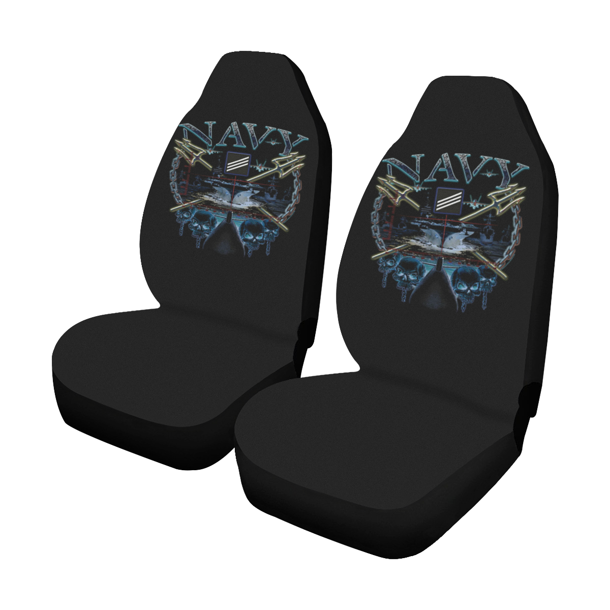 Navy Seaman E-3 Car Seat Covers (Set of 2)