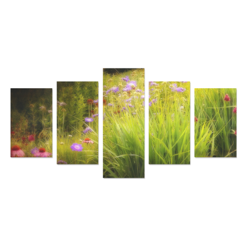Wildflowers Canvas Print Sets C (No Frame)