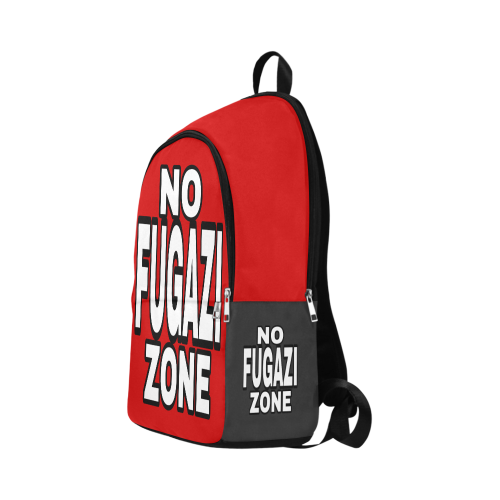 No Fugazi Zone Fabric Backpack for Adult (Model 1659)