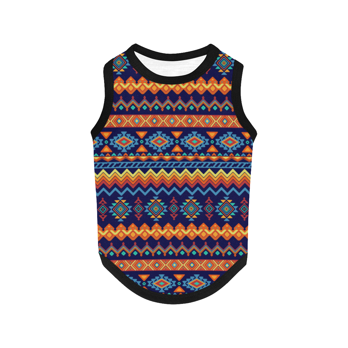 Awesome Ethnic Boho Design All Over Print Pet Tank Top