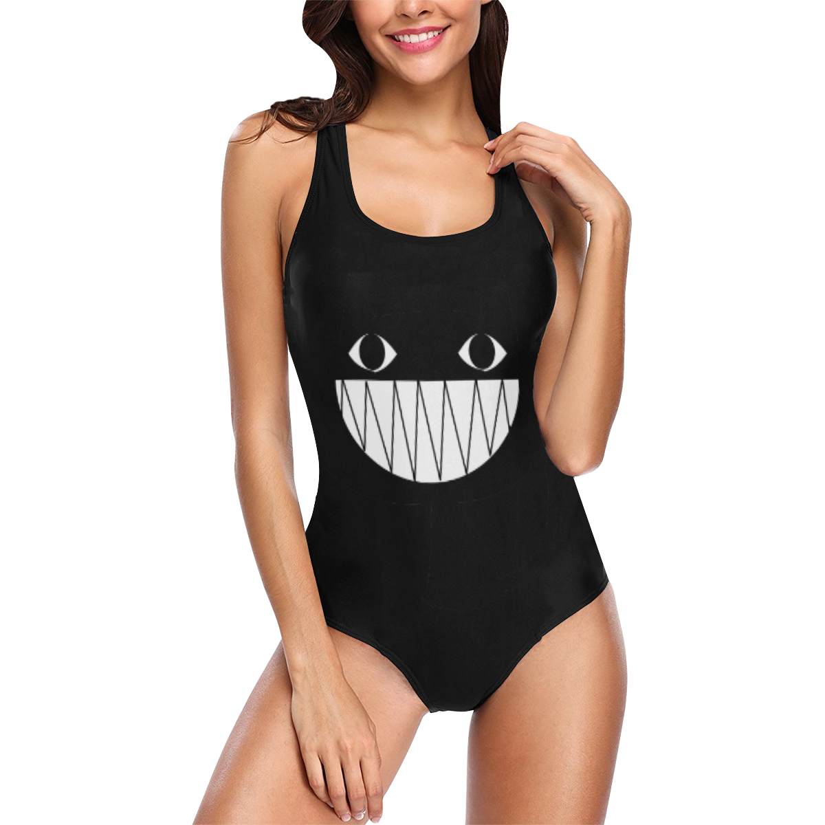 cat Vest One Piece Swimsuit (Model S04)