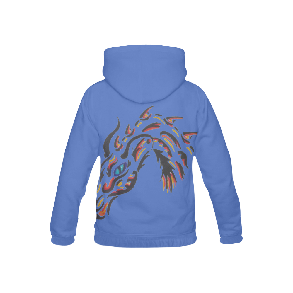 Dragonfire All Over Print Hoodie for Kid (USA Size) (Model H13)