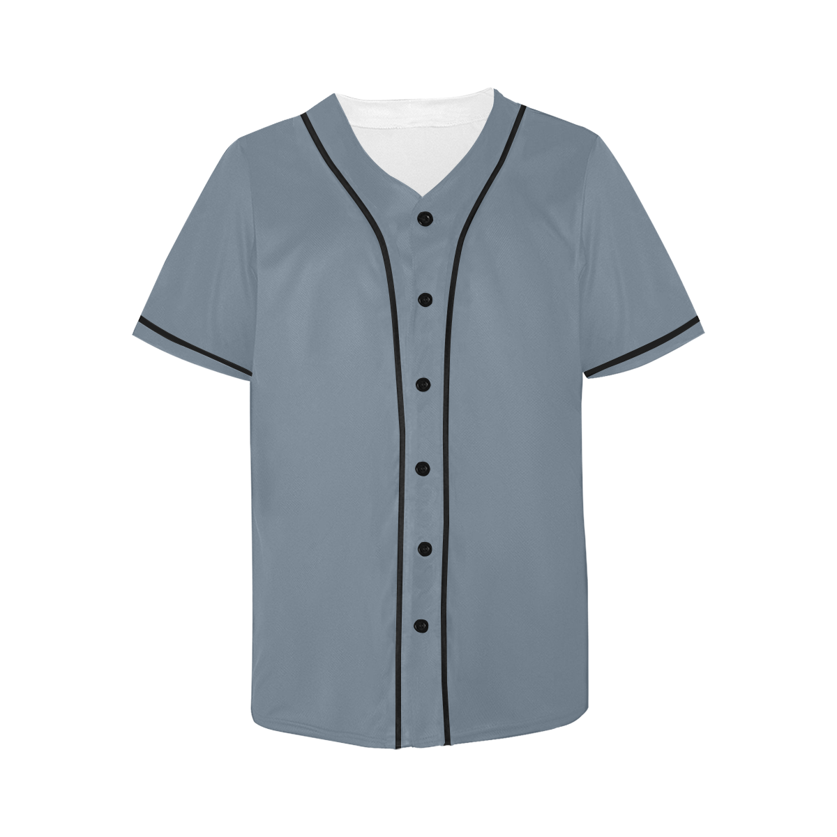 color slate grey All Over Print Baseball Jersey for Women (Model T50)