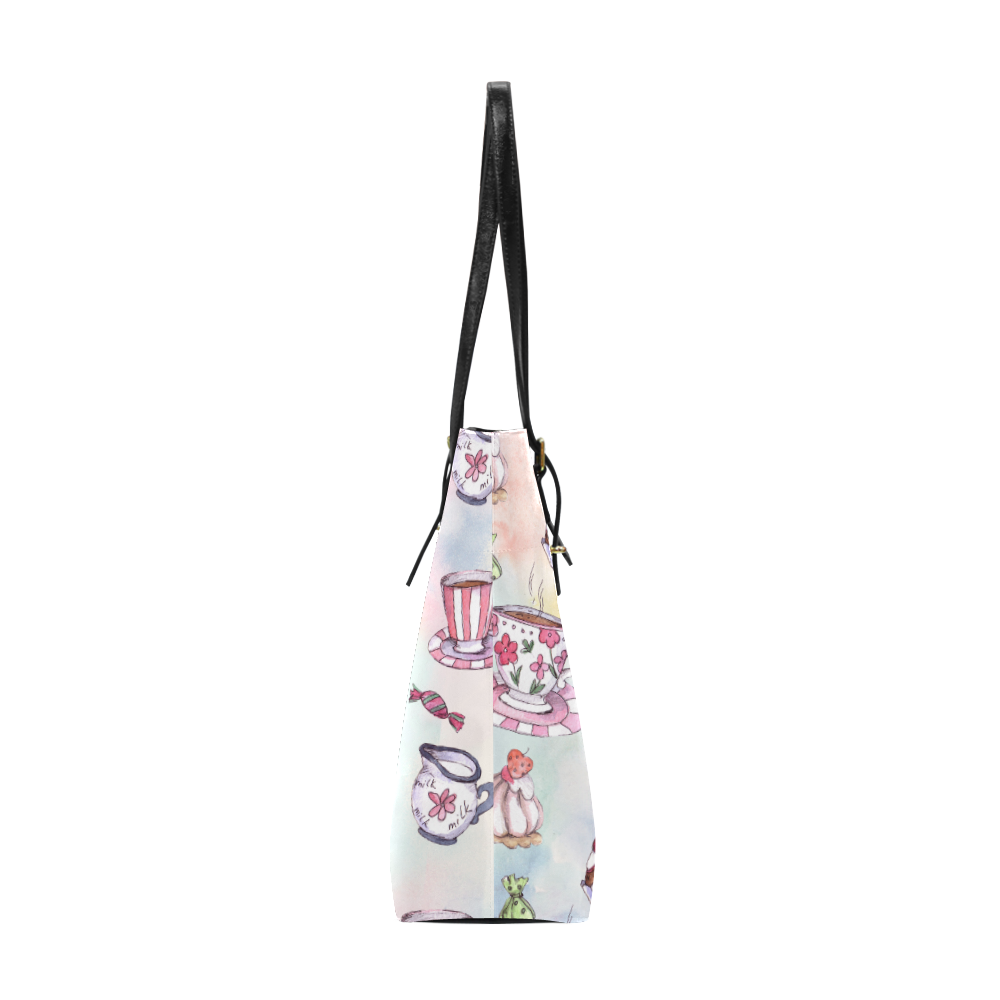Coffee and sweeets Euramerican Tote Bag/Small (Model 1655)