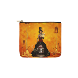 Fantasy women with carousel Carry-All Pouch 6''x5''