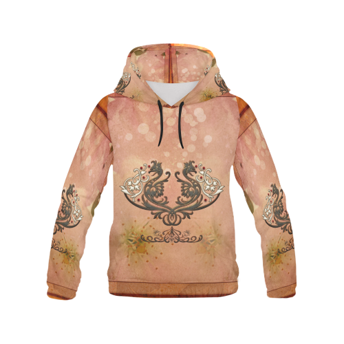Wonderful fantasy dragon All Over Print Hoodie for Women (USA Size) (Model H13)