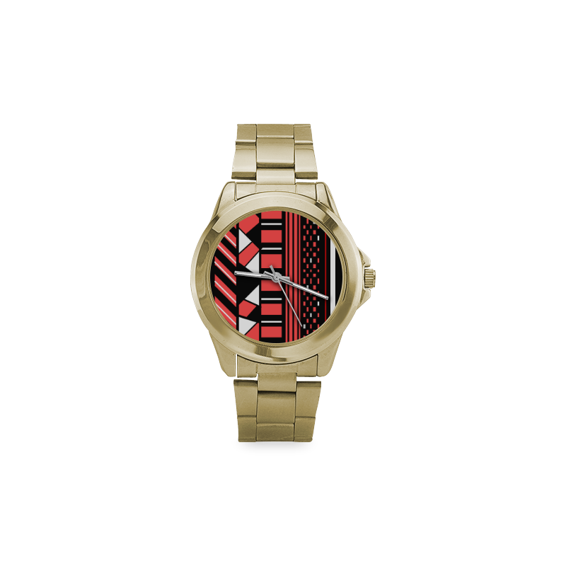 African Pride watch - Gold Custom Gilt Watch(Model 101)